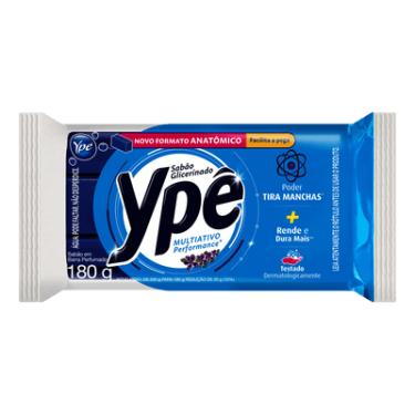 Imagem de Sabão Barra Glicerinado Tira-Manchas Ypê Multiativo Flow Pack 180g