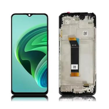 Imagem de Para Xiaomi Redmi Note 11E Tela LCD Touch Digitalizador + Montagem de Moldura para Redmi Note 11 E 22041219C LCD (com Moldura)