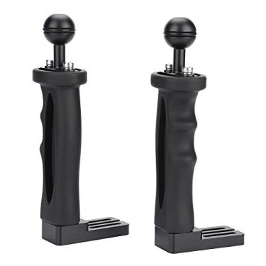 Imagem de Haofy Alça para Fotografia de Mergulho, Braço Esférico de 1 Polegada, Caixa de Câmera Subaquática, Bandeja de Alumínio Com Alça Leve e Resistente para Luz de Vídeo Flash, Cor, Cor