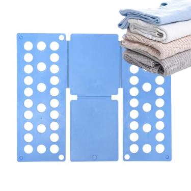 Imagem de Pasta de camisetas, dobrável, pasta de roupas, organizador de roupas, ferramenta dobrável para roupas, camisas, suéteres, calças, crianças, adultos