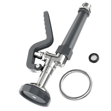 Imagem de Válvula de pulverização de pré-enxágue para lavar louça: Substituição da cabeça do pulverizador de torneira comercial BESTJEEF - Bocais de pulverizador de alta pressão para limpeza de pia de cozinha