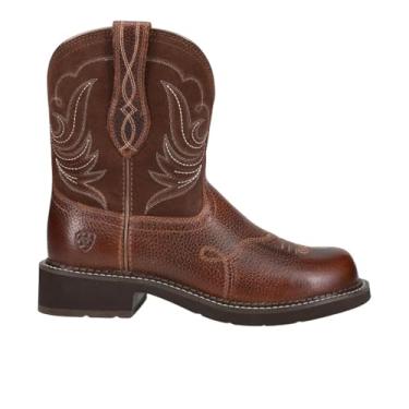 Imagem de ARIAT Botas femininas Fatbaby de couro estilo faroeste, Chaleira de cobre, 8