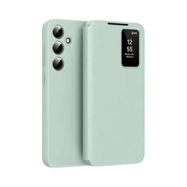 Imagem de Capa De Couro Inteligente Para Samsung S25 S24 S23 S22 Ultra A55 A56 C