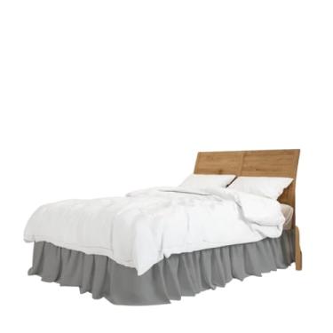 Imagem de Saia Para Cama Box Tamanho Universal (Casal, Queen e King) (CINZA)