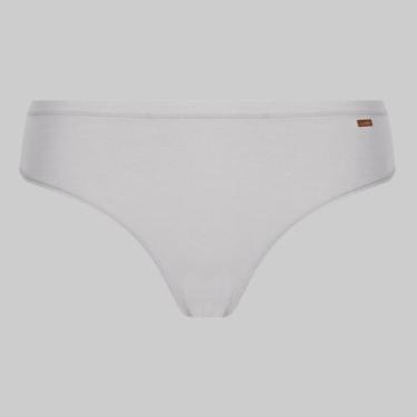 Imagem de Calcinha Lupo Loba Biquíni de Algodão 40353, Branco, G