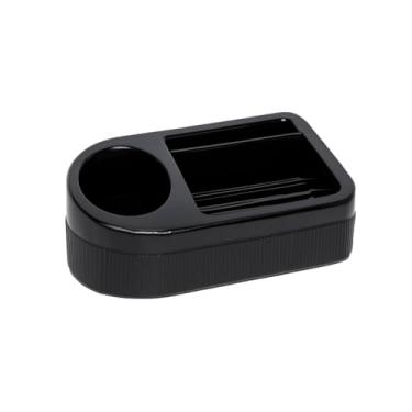 Imagem de Porta Sabão Detergente de Pia para Cozinha, 22x12x7.5cm, Compartimentos para Utensílios e Esponja (Preto)