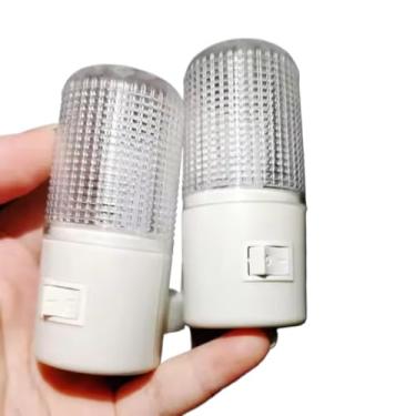 Imagem de LUMINÁRIA ABAJUR LUZ NOTURNA LED TOMADA BIVOLT(KIT 2 UN)