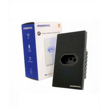 Imagem de Tomada Wifi Inteligente De Embutir 20A Novadigital - Nova Digital, Pre