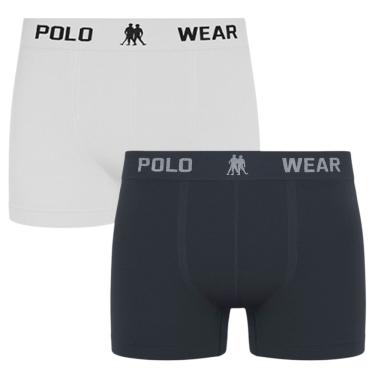 Imagem de Kit 2 Cuecas Boxer Polo Wear Masculina