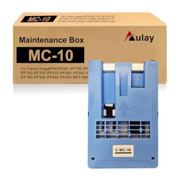 Imagem de Cartucho de manutenção MC-10 compatível com Canon MC 10 para Canon imagePROGRAF IPF650 655 680 670 685 755 750 760 765 770 780 785 830 840 850 Impressora | 1320B010 4 Recolha de resíduos Cartucho