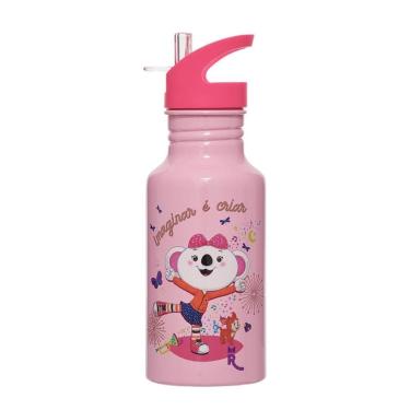 Imagem de Garrafa de Alumínio Lilica Ripilica Mundo Brincar Rosa