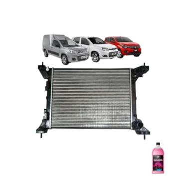 Imagem de Kit Radiador Novo Uno/Palo Evo 10> Mobi 16> com Aditivo 1L