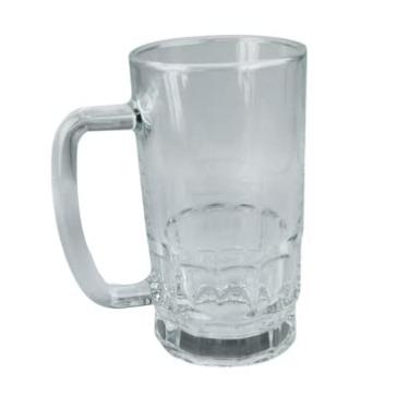 Imagem de SFS BLANK 1 caneca de cerveja de vidro transparente sublimação tinta térmica impressão artesanato 590 ml
