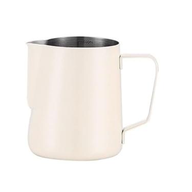 Imagem de Piche de Espuma Leite 350ml 12oz Vaporização Espresso com Escalas Medição Copo Vaporizador Aço Inoxidável