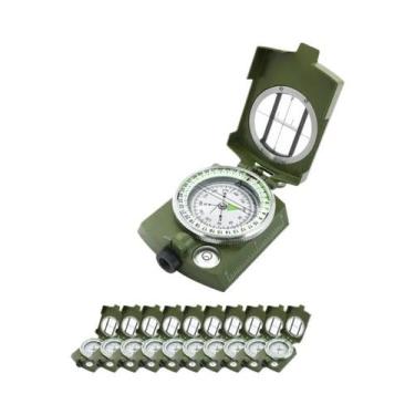 Imagem de Bússola Militar Impermeável 1-10pcs Ferramentas De Sobrevivência Ao Ar