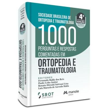 Imagem de Livro - 1000 perguntas e respostas comentadas em ortopedia e traumatol