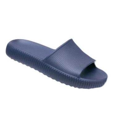 Imagem de Chinelo Masculino Nuvem 100% EVA Premium Ortopédico Ultra Confortável (Marinho, BR, Adulto, Faixa Numérico, 37, 38)