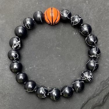 Imagem de Pulseiras elásticas com contas para mulheres, pulseira de quartzo obsidiana natural para manifestação de amor, joia presente para equilíbrio emocional, One Size, Pedra, Sem Pedra Preciosa