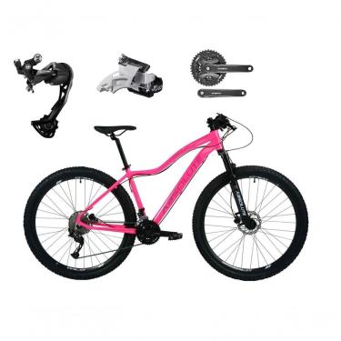 Imagem de Bicicleta Aro 29 Absolute Hera Câmbios Shimano Alívio E Altus 27v Freio Hidráulico K7 Garfo C-trava rosa Tam: 15