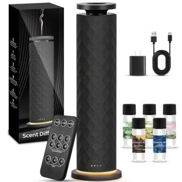 Imagem de Kit inicial de difusor de perfume de hotel – 1000 metros quadrados, difusor de perfume de hotel, para hotéis, casas e quartos grandes, preto
