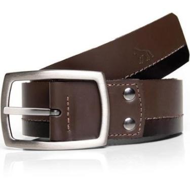 Imagem de Cinto Couro Acostamento Dual Line Masculino-Masculino