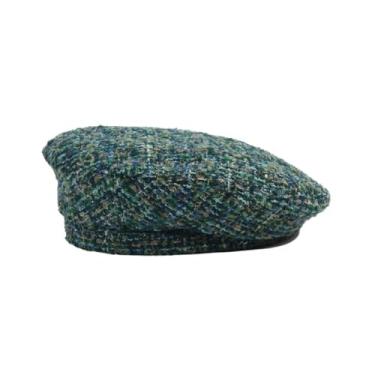 Imagem de GTIANHE-TAN Boina feminina chapéu jornaleiro quatro estações de chapéus modernos para viagens urbanas e festivais, One Size, Ágata