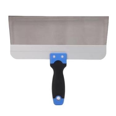 Imagem de Asixxsix Kit de ferramentas de Mano seca, 8 pedaços de faca de aço inoxidável com 14" Pan de Mud, 8"/12" Scrapers, 6,5" Arc Trowel, 2"/3"/5" Spatulas de Putty, Trowel de Finishing