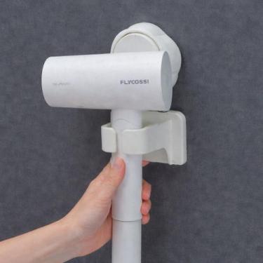 Imagem de Suporte Organizador Para Secador De Cabelo Parede Lisa Fixação Ventosa
