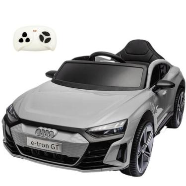 Imagem de Carro Elétrico Infantil Zippy Toys Audi e-tron Sportback Cinza 12V