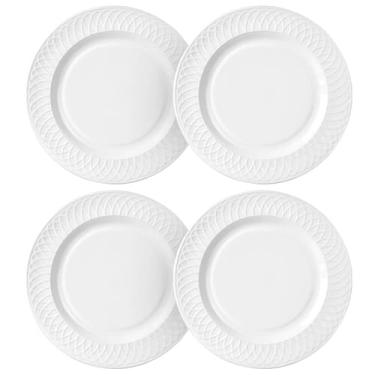 Imagem de Jogo de Pratos Raso de Jantar em Opaline Divine 4 peça 27cm - Hauskraft