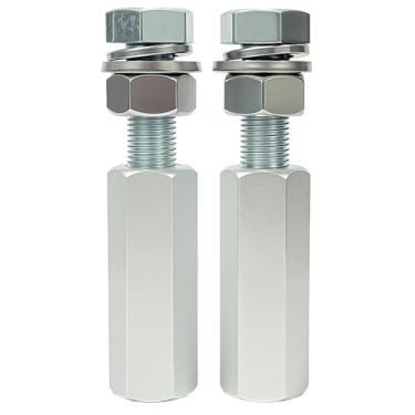 Imagem de BIGLKNM Suporte de mastro de bandeira de 1/10.2 cm compatível com motocicleta ATV UTV Dirt Bike; 2 peças de suporte de mastro de bandeira de liberação rápida prata