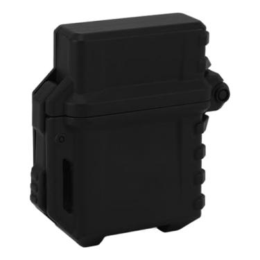 Imagem de GLOGLOW Necessidades Diárias Nylon, Resistente Ao Calor, Organizador Portátil, 2,36 X 2,17 X 0,79 Polegadas, Fecho de Pressão, para Viagens Ao Ar Livre Estojo de Armazenamento Mais Leve, Nan (Preto)