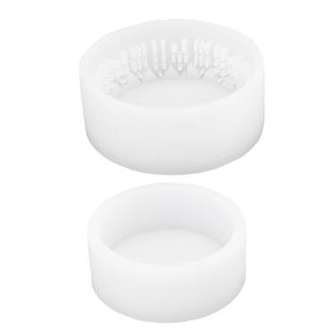 Imagem de Cryfokt Molde de Castiçal Romântico Design de Castelo Artesanato Faça você Mesmo para Amantes Criativos de Artesanato (X727)