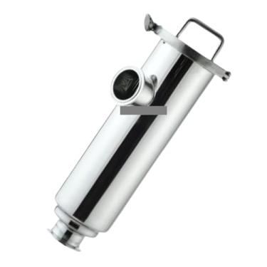 Imagem de SAYOBO Cotovelo Fit tubo de 76 mm x 3 polegadas Tri Clamp filtro em linha Homebrew SUS304 aço inoxidável 100mesh