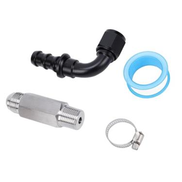 Imagem de aqxreight Atualização de Alumínio do Efeito Refrigerando Estável 6.7L do Jogo Conector da Mangueira Calefator