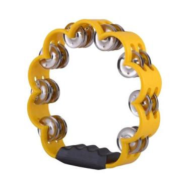 Imagem de Tamborim De Plástico Em Forma De Pétala, Instrumento De Percussão Musi