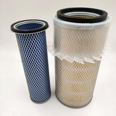 Imagem de JXGZXJMY Kit de filtro de ar 6681474 6681475 compatível com a minicarregadeira Bobcat 963 S220 S250 S300 S330 Carregador de pista T250 T300 T320 para todas as rodas A300 substitui Donaldson P131394