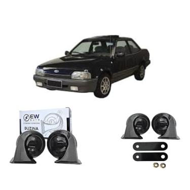 Imagem de BUZINA AUTOMOTIVA CARACOL (PAR) GRAVE/AGUDO PARA VERONA 1990 >1996 - TIGER AUTO