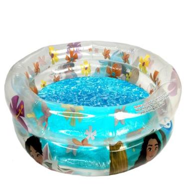 Imagem de Piscina Banheira Inflável Moana 37 Litros Infantil Criança Menina - Di