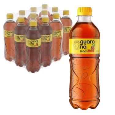 Imagem de Kit 12 Guaranás LEÃO Sabor Original 450ml – Refrigerante Brasileiro Tradicional