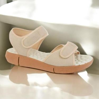 Imagem de Sandália Papete Feminina Ortopédica Anatômica Massageadora Leve Macia 