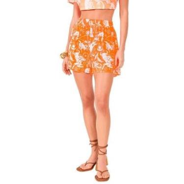 Imagem de Short Colcci Joana Laranja Feminino-Feminino