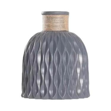 Imagem de Vaso De Flores De Plástico Imitação Cerâmica Para Decoração De Casa, C