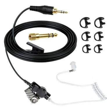 Imagem de IFB Fone de ouvido 3,5 mm, conjunto de kit de monitor universal, fone de ouvido invisível, âncora, transmissão de música, transmissão de TV com iPhone, Andriod, Telex, Clear-Com, Comrex, Lecstronics