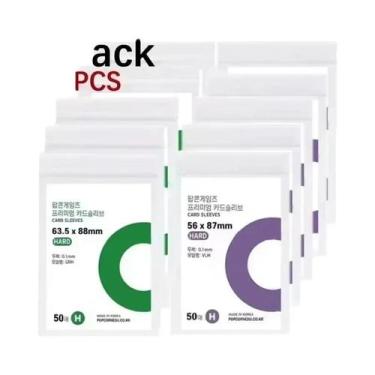 Imagem de Capa Protetora Transparente Anti-riscos Para Photocard De Ídolos Corea