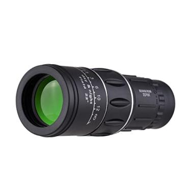 Imagem de Telescópio Monocular Portátil de Alta Potência e Definição com Buraco Parafuso 1 4 Polegada Corda Mão Capa para Lente Pano Limpeza Viagens Visitação Turística Observação Aves Pesca Caça Eventos Esport
