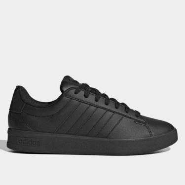 Imagem de Tênis Adidas Grand Court 3.0 Masculino, Preto, 39