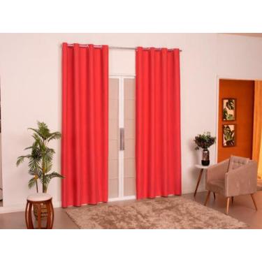 Imagem de Cortina antonella micropercal 180 fios tamanho 2,00 x 1,80 - morada do