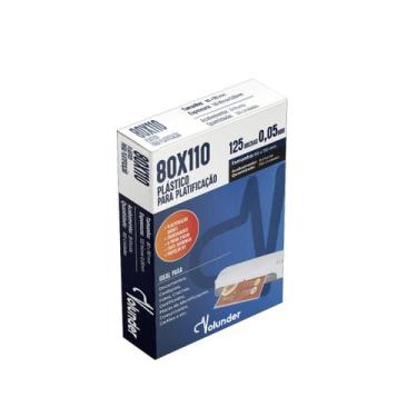 Imagem de Plástico Plastificação 80 X 110 mm 0.5 Volunder 100 Unidades