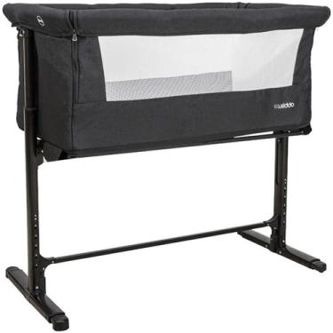 Imagem de Berço para Bebe Co-leito Lado a Lado Kiddo Myside Preto